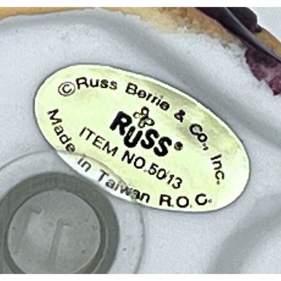 1980 Russ Berrie Co Pilgrim Holiday Spice Squirrel Salt & Pepper Shakers Vintage - Picture 7 of 7